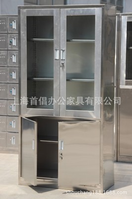 【批发送货S-EA02 上海工厂车间不锈钢资料存储文件柜】价格,厂家,图片,柜类、箱类,上海首倡办公家具-