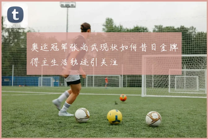 奥运冠军张尚武现状如何昔日金牌得主生活轨迹引关注