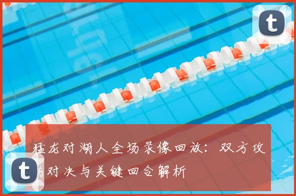 猛龙对湖人全场录像回放:双方攻防对决与关键回合解析